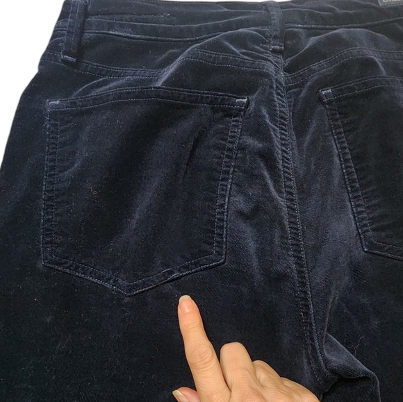 Citizens of Humanity Rocket Skinny Velvet Jeans sz 29 Dark navy - Picture 12 of 13